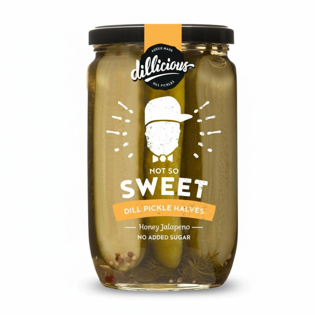 Not So Sweet Dill Pickle Halves