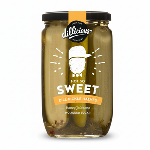 Not So Sweet Dill Pickle Halves