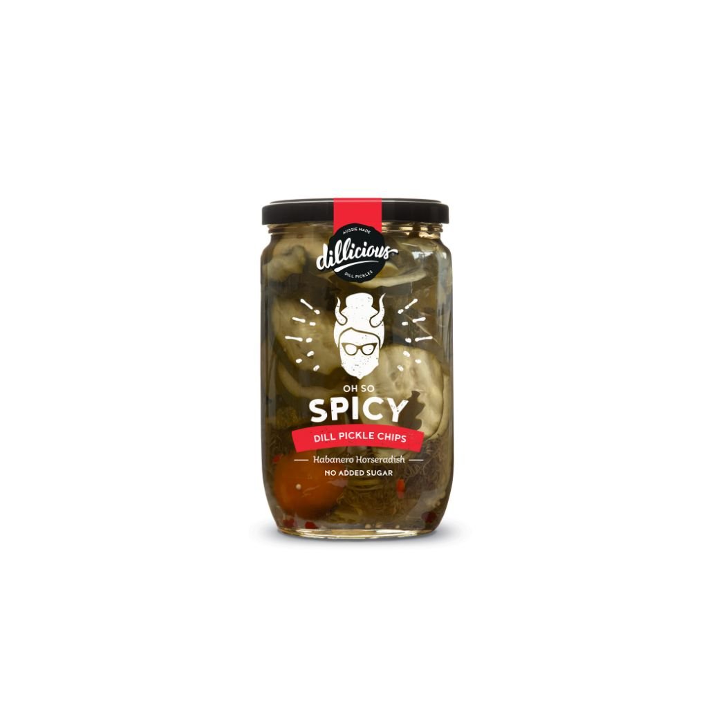 Dillicious Oh So Spicy Chips - Dillicious Pickles